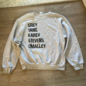 Grey’s Anatomy Sweatshirt (unisex size M)